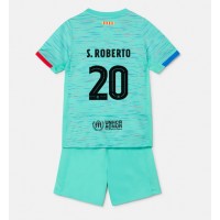 Barcelona Sergi Roberto #20 3rd trikot Kinder 2023-24 Kurzarm (+ Kurze Hosen)